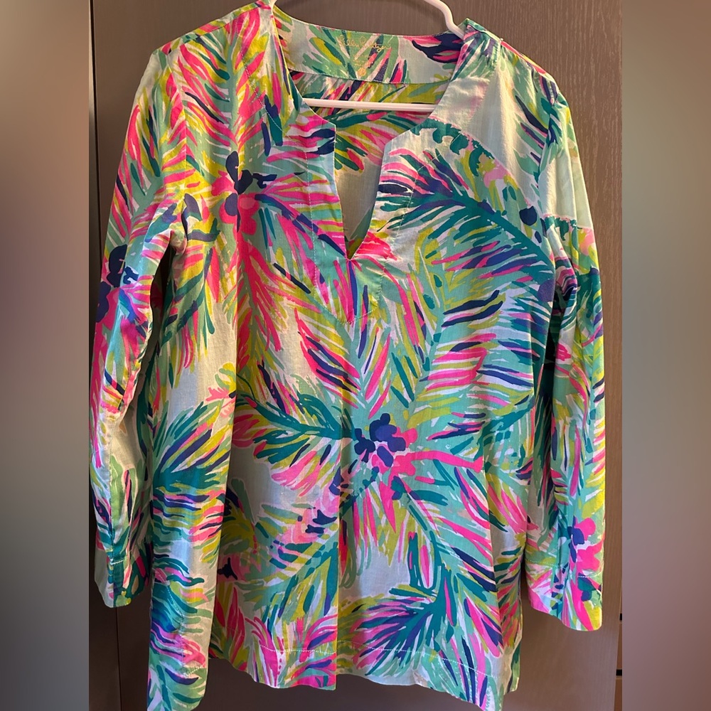 Lilly Pulitzer Cotton Tunic Top - MEDIUM